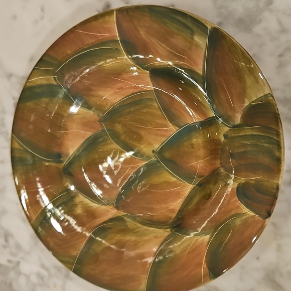 Set of 6 Pfaltzgraff Central Market Artichoke Plates 8" - Picture 5 of 9